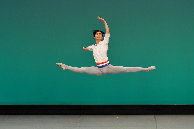 第2位 島﨑 匠海 パリの炎よりVa バレエスタジオアッサンブレ