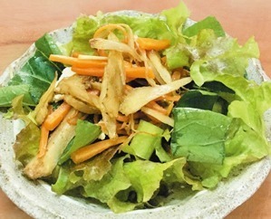 新ごぼうのきんぴらサラダ