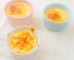 レモンヨーグルトのスフレ